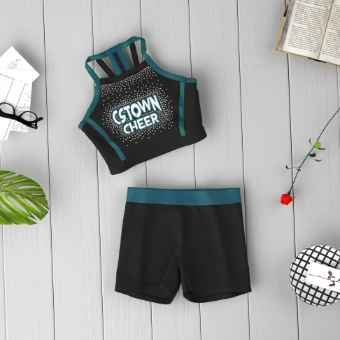 Plus size cheer shorts store